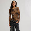 Chandail Lilly à manches longues FREE PEOPLE OB2430031