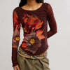 Chandail Lilly à manches longues FREE PEOPLE OB2430031