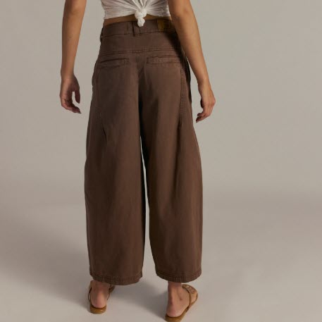 Pantalon Chino FREE PEOPLE OB2572197-2202 Brun