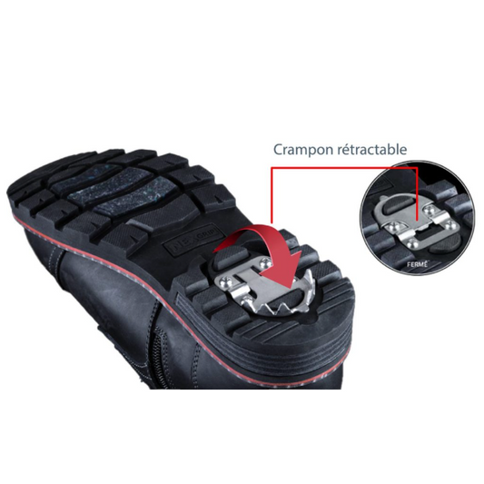 Botte Femme Bourgogne Nexgrip P5289BUR (#85)