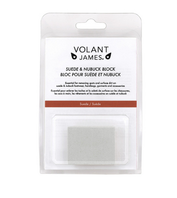 Bloc nettoyant suède Volant James #250131