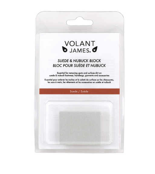 Bloc nettoyant suède Volant James #250131