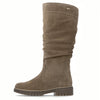 Botte cuissarde à zip pour femme REMONTE D3W71-25 #185 Taupe