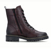 Botte lacet et zip pour femme REMONTE D0B85-35 #186 Bordo