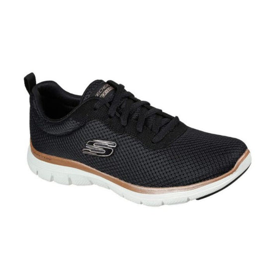 DISPONIBLE EN LIGNE SEULEMENT - SKECHERS - #50 - NOIR / ROSE-GOLD