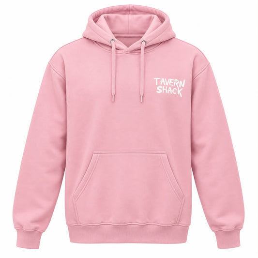 TAVERNSHACK - HOODIE ROSE - ORIGINAL - TVK21 - PRINT BLANC