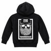 TAVERNSHACK - HOODIE NOIR - ORIGINAL - PRINT BLANC