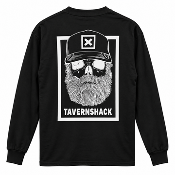 TAVERNSHACK - M. LONGUES NOIR LOG ORIGINAL BLANC