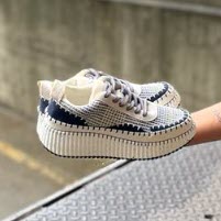 TYCHE - ESPADRILLE D SW-SNEAK AWAY-01 - NAVY-MULTI - (#20)