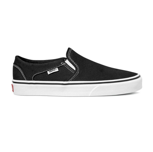 Espadrille urbain Vans Asher VN0A32QM-187 #373 NOIR ET BLANC