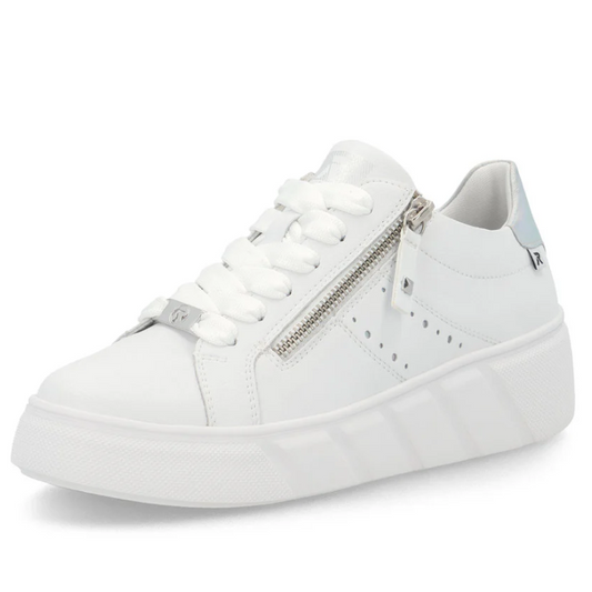 Souliers Femme Blanc Rieker W2605-80 (#183)
