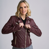 Manteau Femme Mauritius Sofia Vin 9 Rf