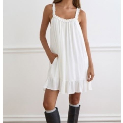 Robe elowen dress en popeline Motel Rocks Z033127