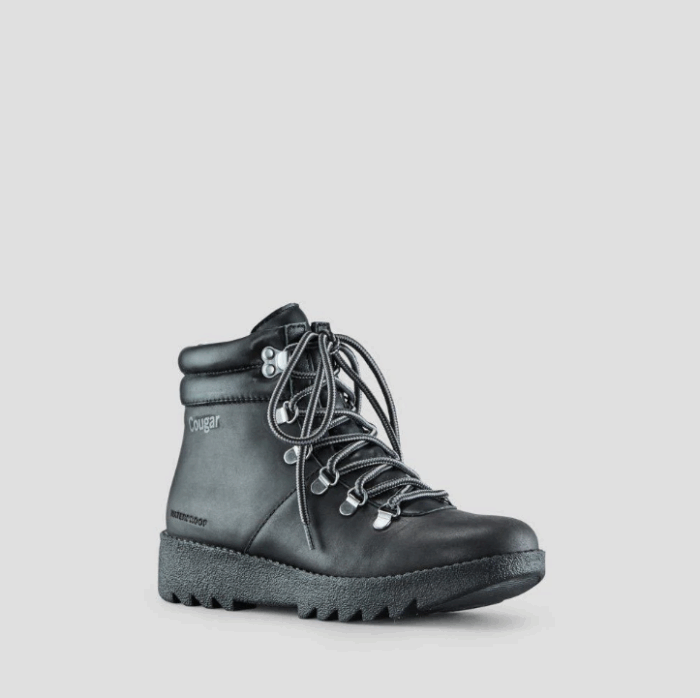 DISPONIBLE EN LIGNE SEULEMENT – COUGAR – BOTTES D'HIVER – NOIR – #12