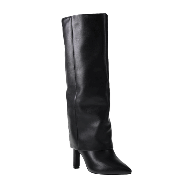 DISPONIBLE EN LIGNE SEULEMENT - CHINESE LAUNDRY - FAVE BOOT - (#10) - NOIR SMOOTH