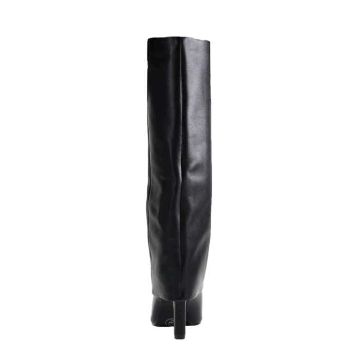 DISPONIBLE EN LIGNE SEULEMENT - CHINESE LAUNDRY - FAVE BOOT - (#10) - NOIR SMOOTH – Image 3