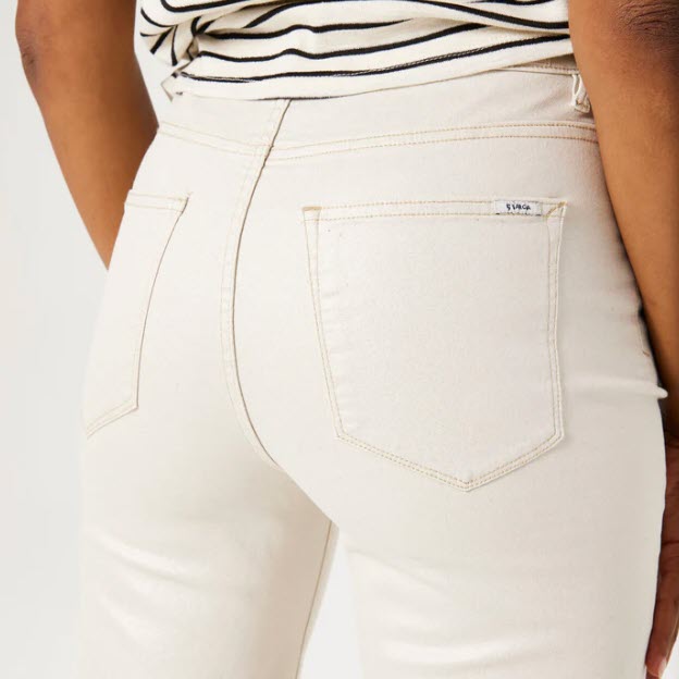 GARCIA - JEANS A JAMBE LARGE - #249-8115 - TITANIUM – Image 2
