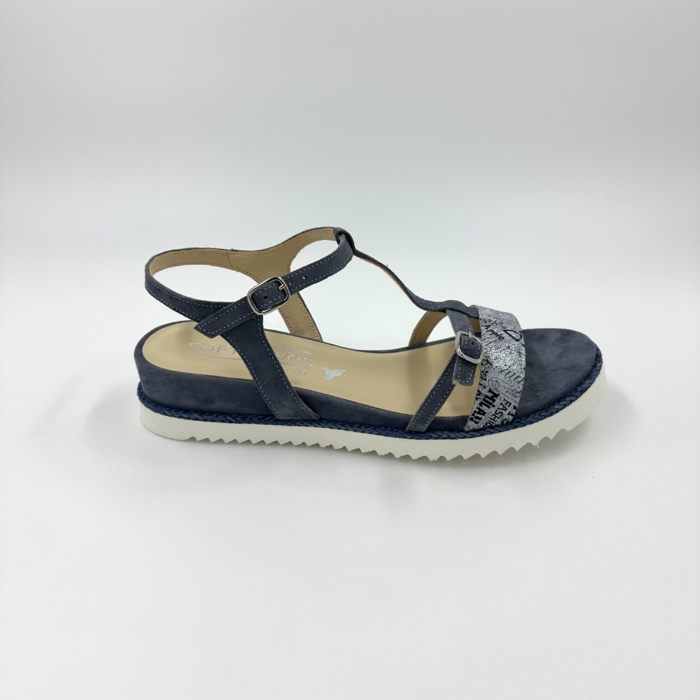 DISPONIBLE EN LIGNE SEULEMENT - SOFTWAVES - SANDALES - 7424307 - DENIM