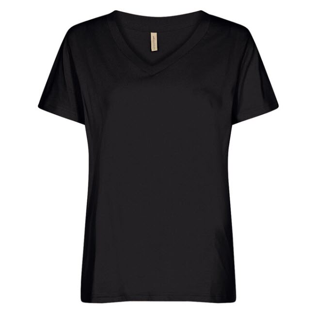 SOYA CONCEPT – T-SHIRT COL V – DERBY 2 – 4S25690 – Image 2