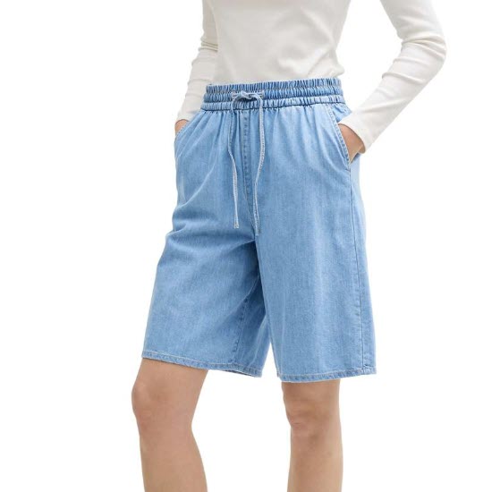 TOM TAILOR - BERMUDA JEANS - 1046701-10117