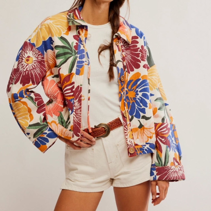 FREE PEOPLE – JACKET – SOLEIL BEACH – OB2180131-0000