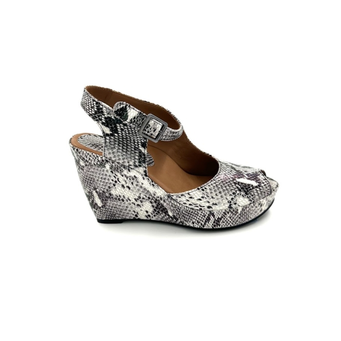 DISPONIBLE EN LIGNE SEULEMENT - L'AMOUR DES PIEDS - SOULIERS À TALON - IDESIA - BLACK / WHITE