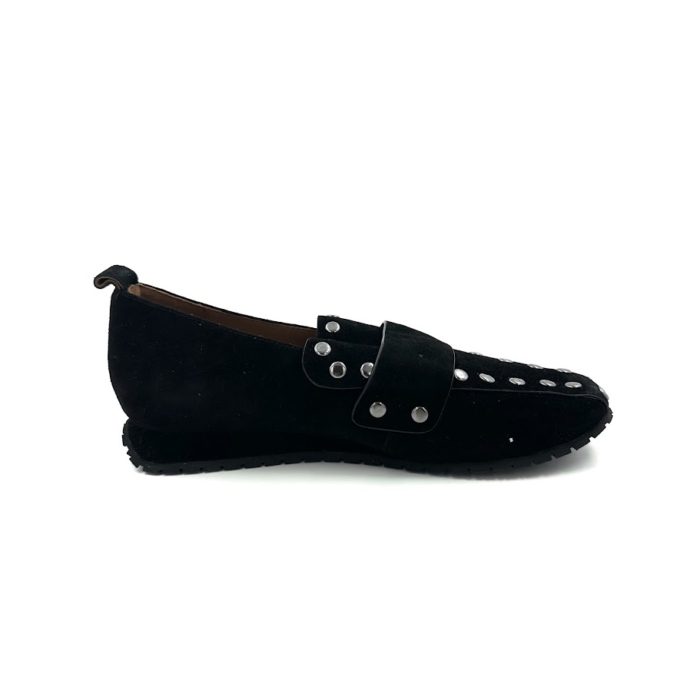 DISPONIBLE EN LIGNE SEULEMENT - L'AMOUR DES PIEDS - CHAUSSURES - TEJANA - KID SUEDE - BLACK