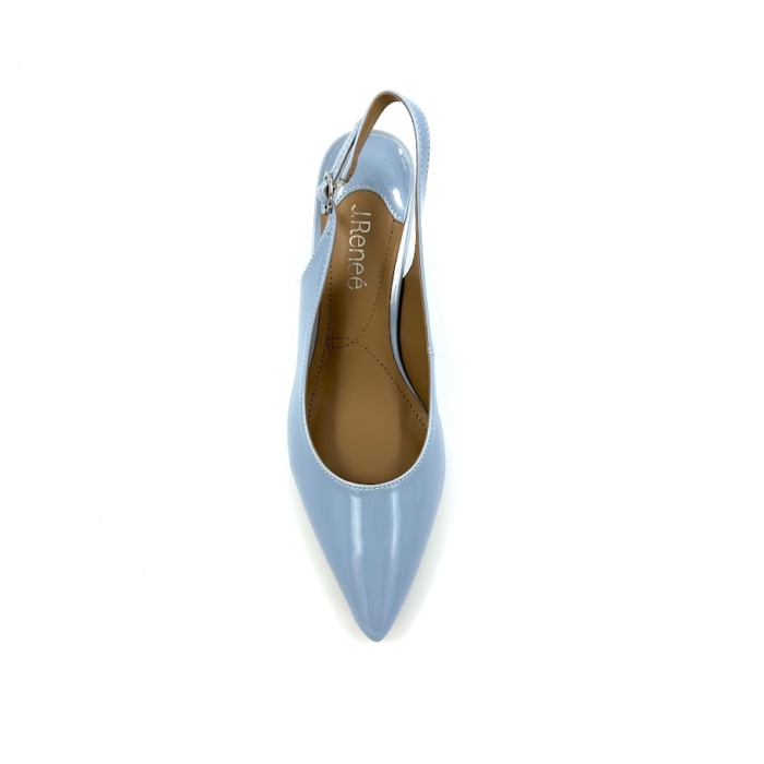 DISPONIBLE EN LIGNE SEULEMENT - J.RENÉE - SOULIERS À TALONS - SHAYANNE - BLUE PATENT – Image 3