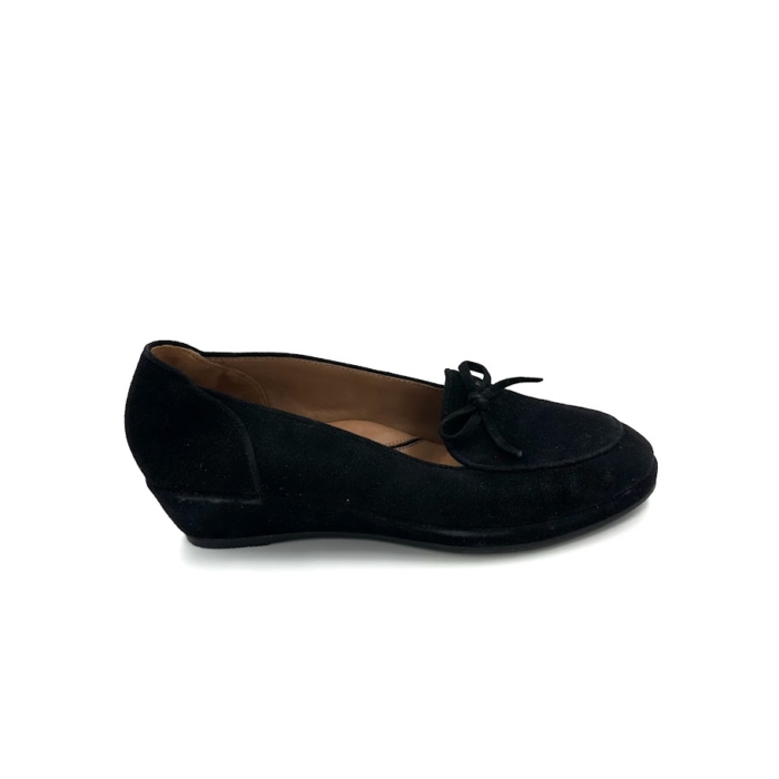 DISPONIBLE EN LIGNE SEULEMENT - L'AMOUR DES PIEDS - BALEY - BALLERINES - NOIR