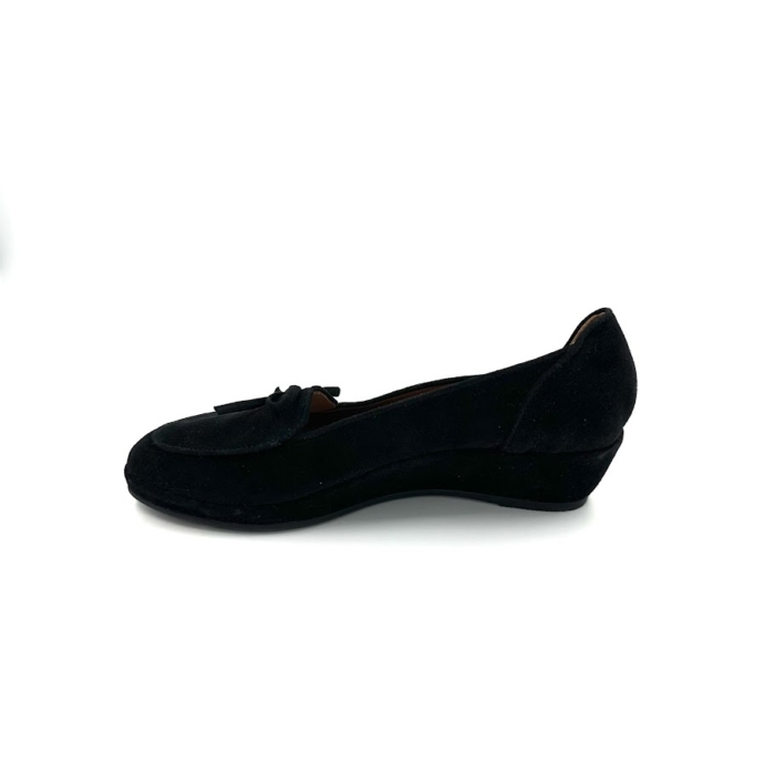 DISPONIBLE EN LIGNE SEULEMENT - L'AMOUR DES PIEDS - BALEY - BALLERINES - NOIR – Image 2