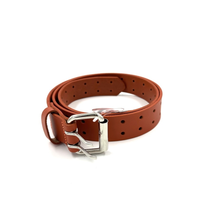J. AUDET - CEINTURES - CUIR - JA2002UNF - ORANGE
