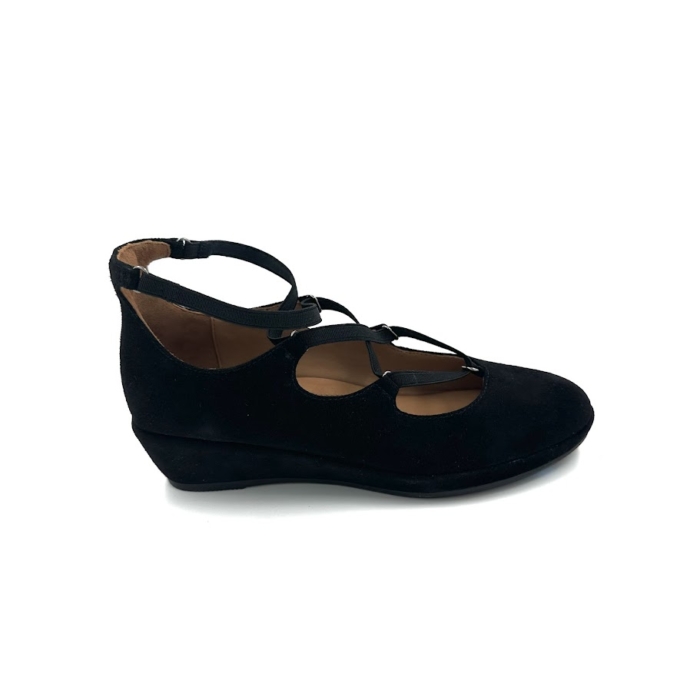 DISPONIBLE EN LIGNE SEULEMENT - L'AMOUR DES PIEDS - BENHAM - KID SUEDE - BLACK