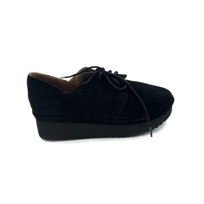 DISPONIBLE EN LIGNE SEULEMENT - L'AMOUR DES PIEDS - ADOLPHUS - KID SUEDE - BLACK