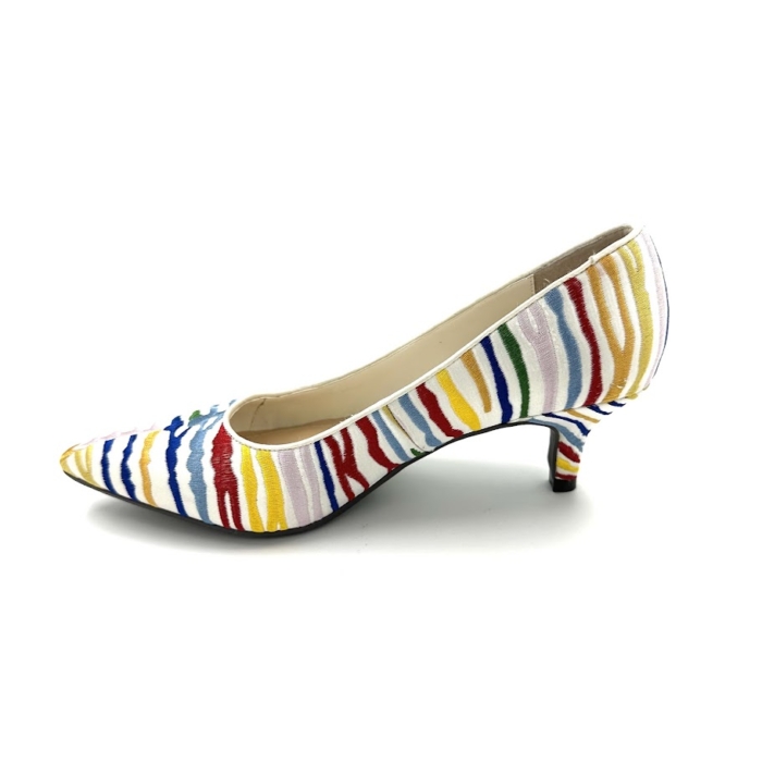 DISPONIBLE EN LIGNE SEULEMENT - J.RENEÉ - ZELAINA - SOULIERS À TALONS - MULTI – Image 2