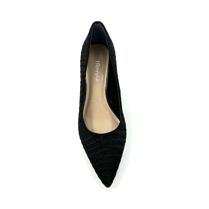 DISPONIBLE EN LIGNE SEULEMENT - J.RENEÉ - ZELAINA - SOULIERS À TALONS - BLACK – Image 3