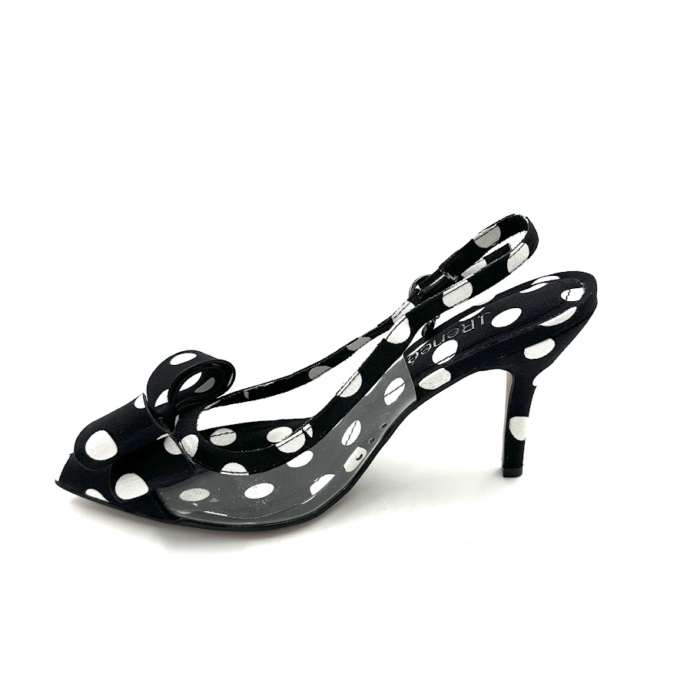 DISPONIBLE EN LIGNE SEULEMENT - J.RENEÉ - KARUNYA - SOULIERS À TALONS - BLACK / WHITE – Image 2