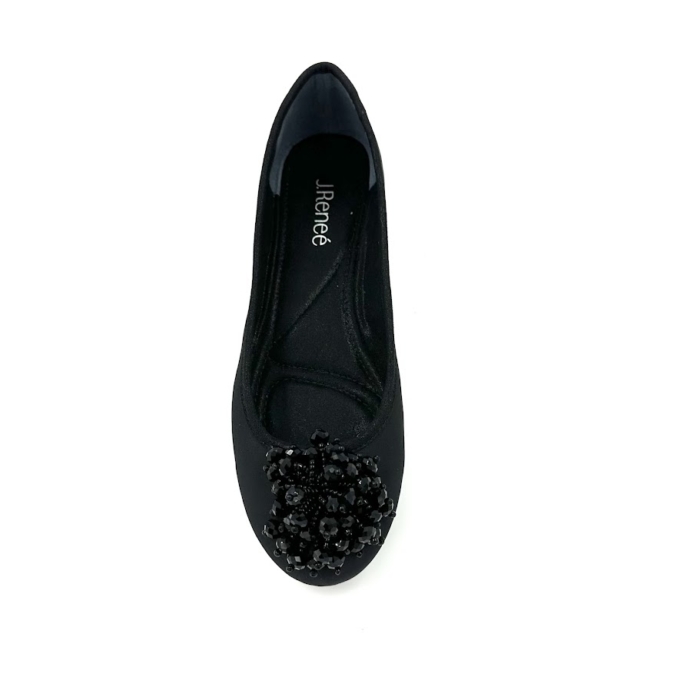 DISPONIBLE EN LIGNE SEULEMENT - J.RENEÉ - MAGEE - BALLERINES - BLACK – Image 3