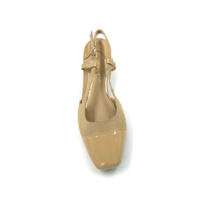 DISPONIBLE EN LIGNE SEULEMENT - J.RENEÉ - MARCELA - SANDALES À TALONS - BEIGE – Image 3