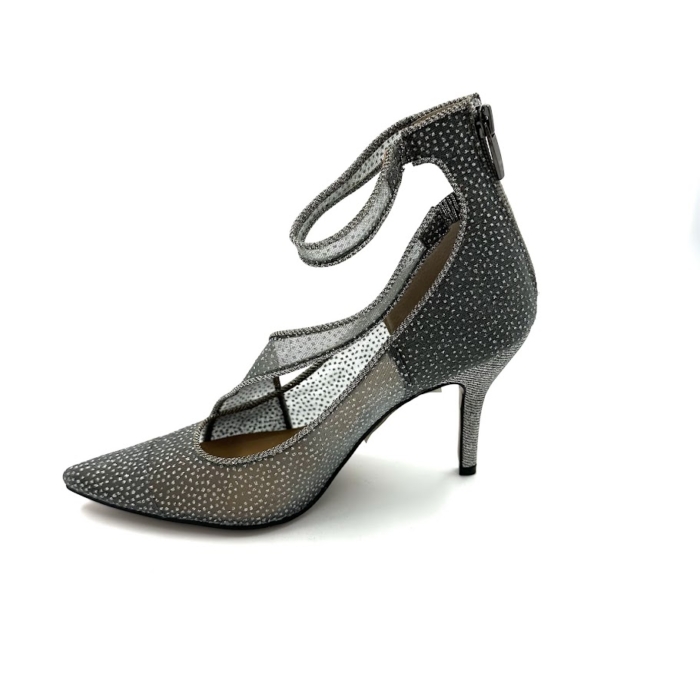 DISPONIBLE EN LIGNE SEULEMENT - J.RENEÉ - CHARMION - SOULIERS À TALONS - PEWTER GLITTER – Image 2