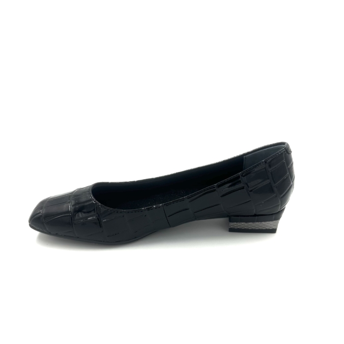 DISPONIBLE EN  LIGNE SEULEMENT - J.RENEÉ - ELEADORA - BALLERINES - BLACK – Image 3