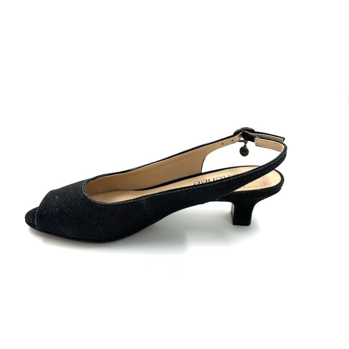 DISPONIBLE EN LIGNE SEULEMENT - JENVEY - SOULIERS À TALONS - BLACK GLITTER – Image 2