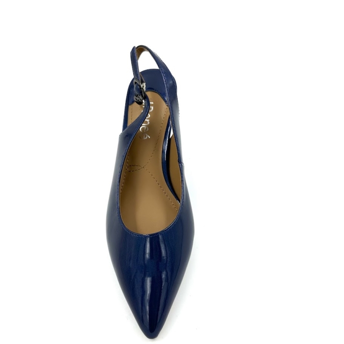 DISPONIBLE EN LIGNE SEULEMENT - J.RENEÉ - SHAYANNE - SOULIERS À TALONS - NAVY PEARL PATENT – Image 3