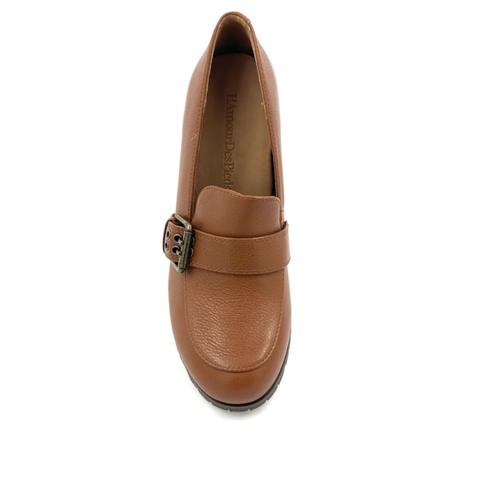 DSISPONIBLE EN LIGNE SEULEMENT - L'AMOUR DES PIEDS - QUINZIANO - SOULIERS À TALONS - LAMBA - WHISKEY – Image 3