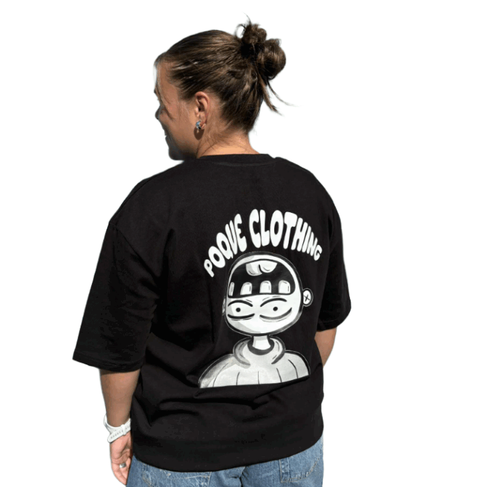 POQUE - HEAVY CHANDAIL - CALVITIE - NOIR