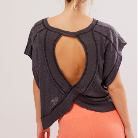 FREE PEOPLE – MY TIME TEE – OB1265309-0010 – Image 2