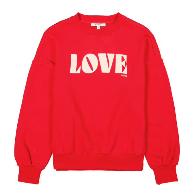 CREWNECK FEMME ROUGE GARCIA 150261-2808 – Image 5