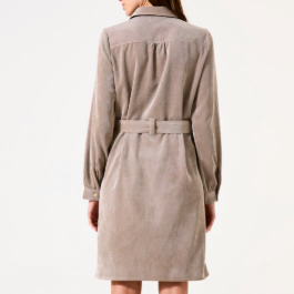 ROBE FEMME TAUPE GARCIA 150281-3459 – Image 2
