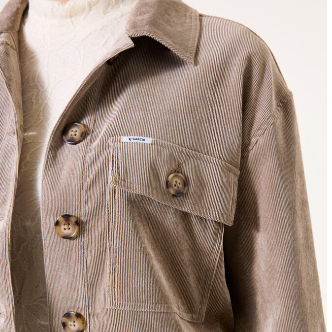 JACKET FEMME TAUPE GARCIA 150294-3459 – Image 3