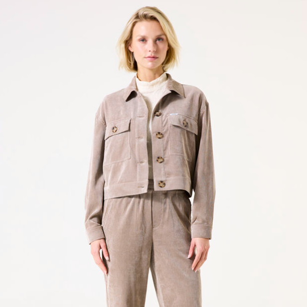 JACKET FEMME TAUPE GARCIA 150294-3459 – Image 4