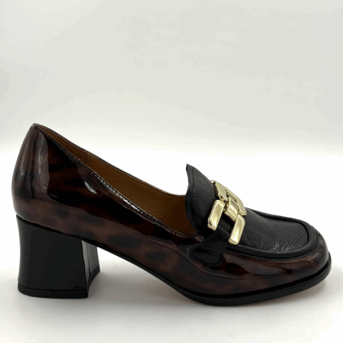 SOULIERS TALON FEMME TURTOISE/NOIR TAMARA LONDON ALICIAT (#10)